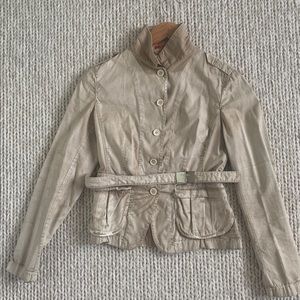 Prada jacket wirh Prada belt - size 38 - stunning